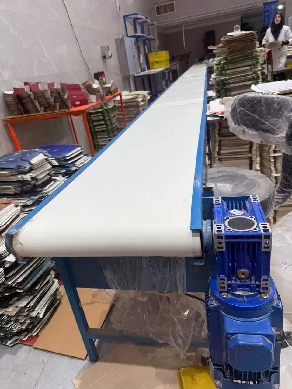 نوار نقاله ۱۲ متری نو|ماشینآلات صنعتی|قنوات, |دیوار