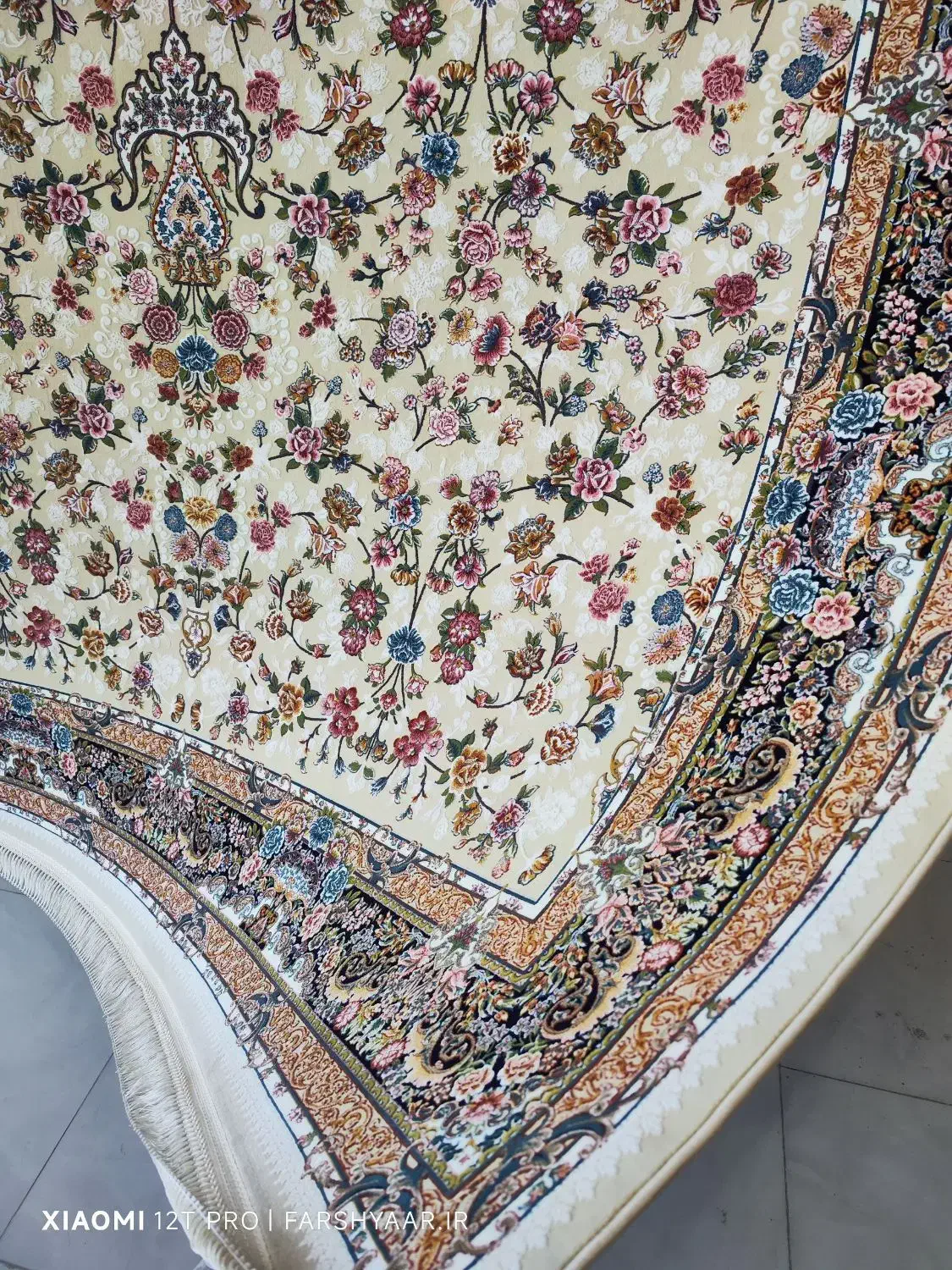 فرش۹متری/۱۲۰۰/تمام نخ/تراکم۳۶۰۰/برند معتبر|فرش|مریوان, |دیوار