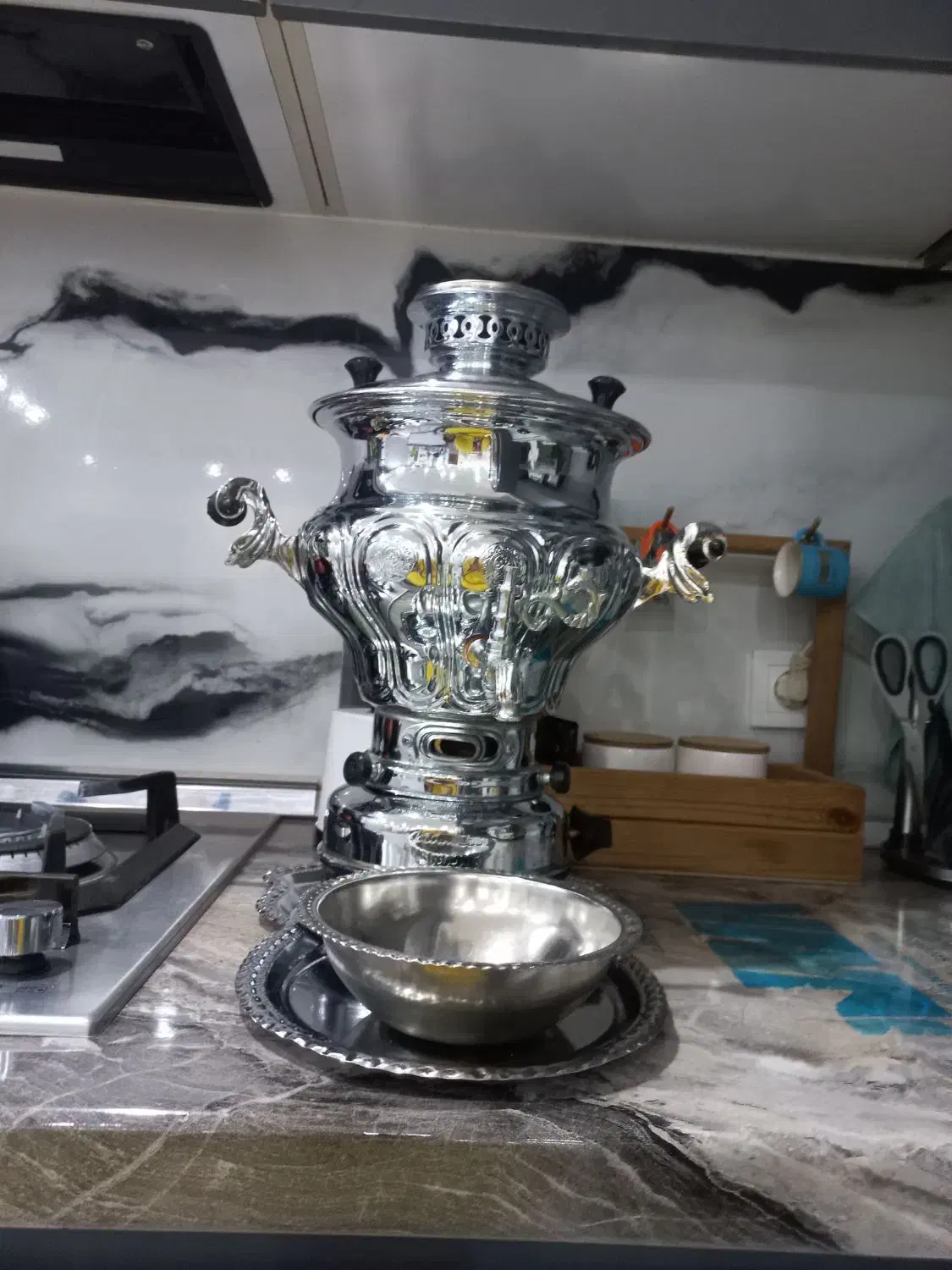 سماور گازی|سماور، چایساز، قهوهساز|رزن, |دیوار