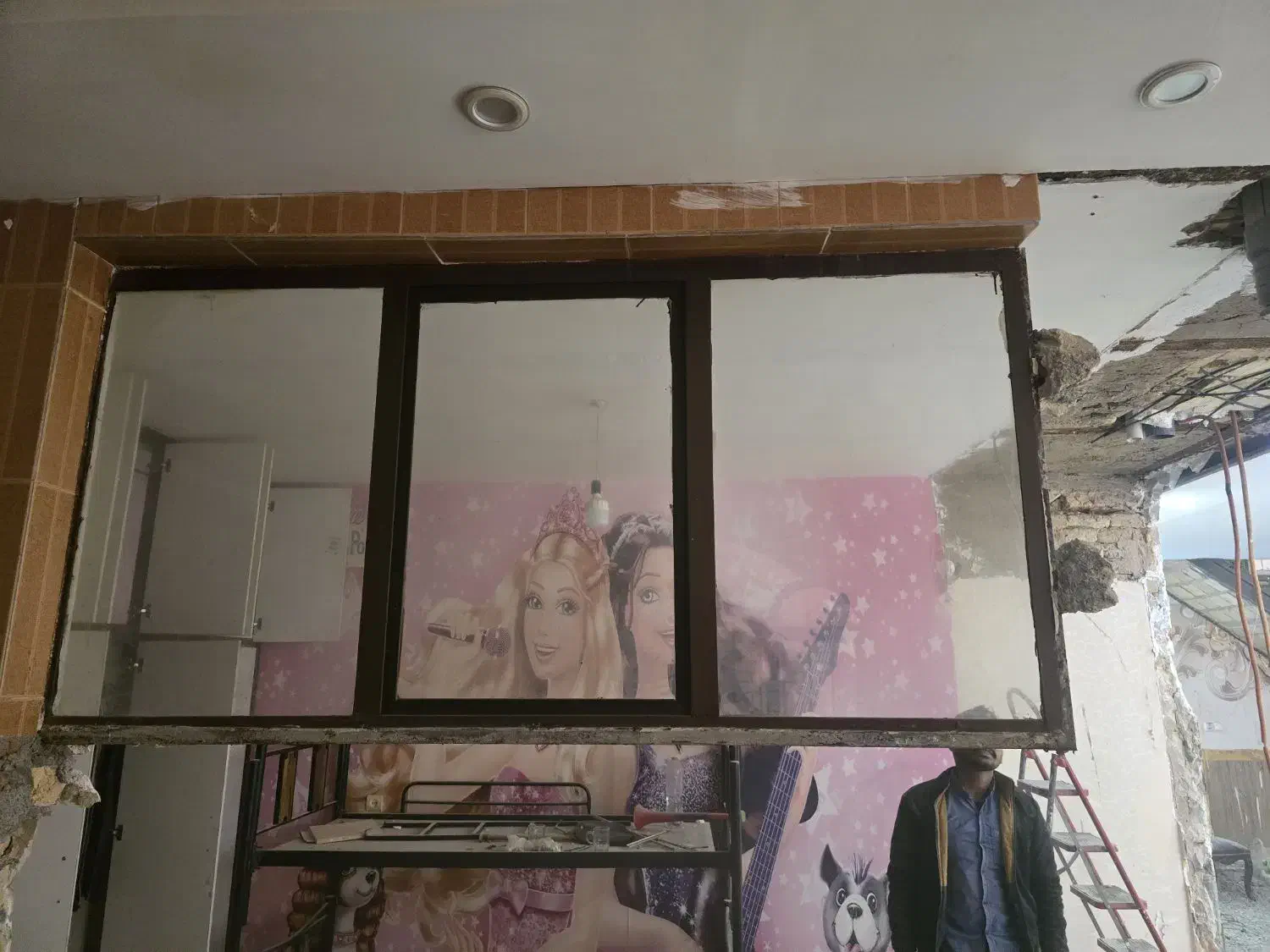 پنجره ۲ در ۱ سه لت|مصالح و تجهیزات ساختمان|مشهد, کشف|دیوار