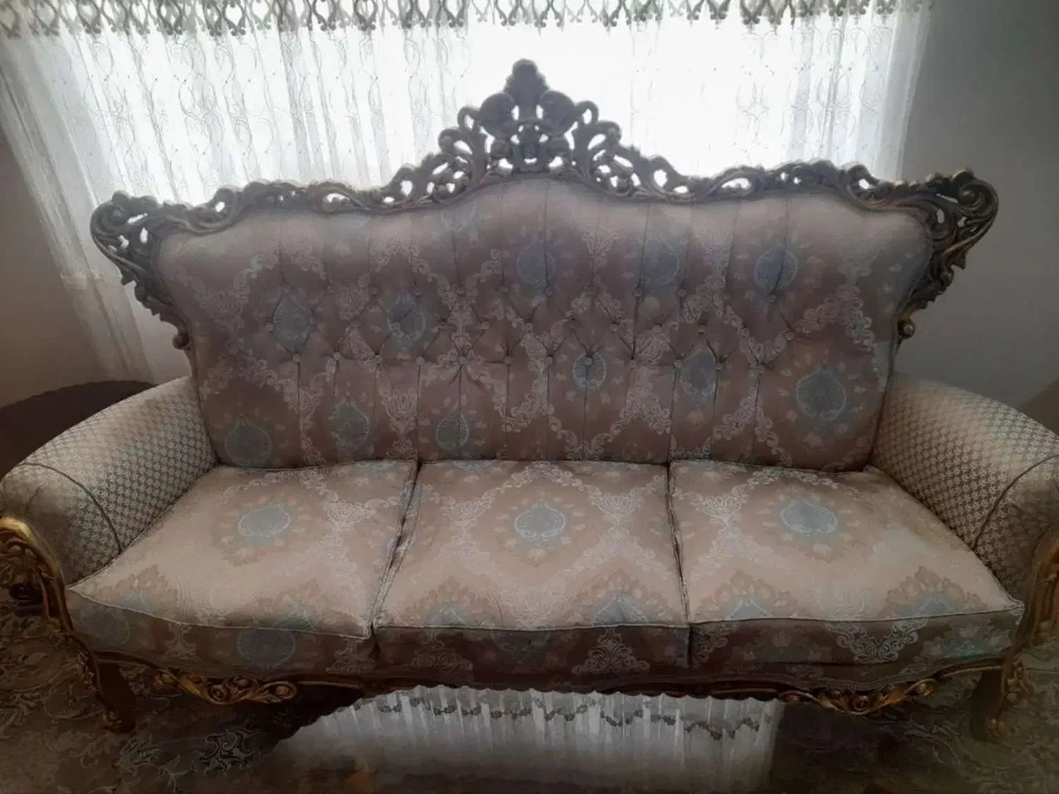 مبل سلطنتی|مبلمان خانگی و میز عسلی|دلیجان, |دیوار