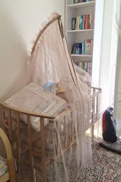 تخت کنار مادر|اسباب و اثاث بچه|سنندج, |دیوار