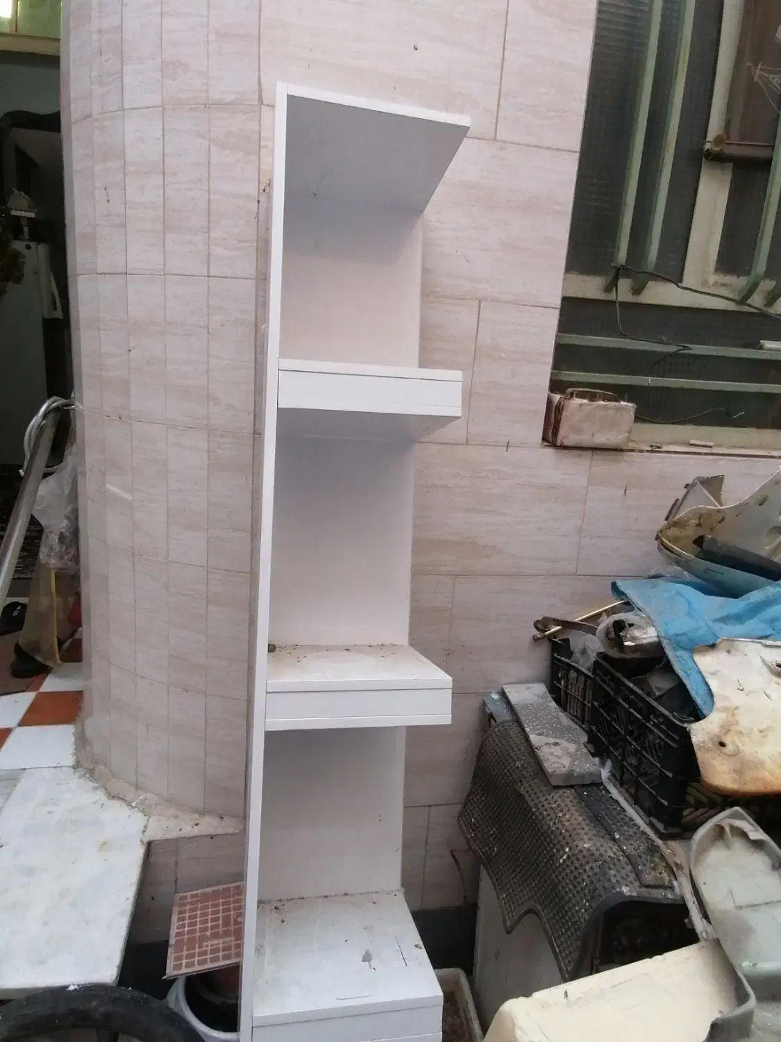 کنج دیواری|جاکفشی، کمد، دراور|شوش, |دیوار