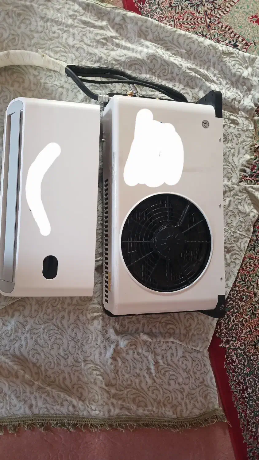 کولر درجا ۱۲ ولت انواع ون|قطعات یدکی و لوازم جانبی|رفسنجان, |دیوار