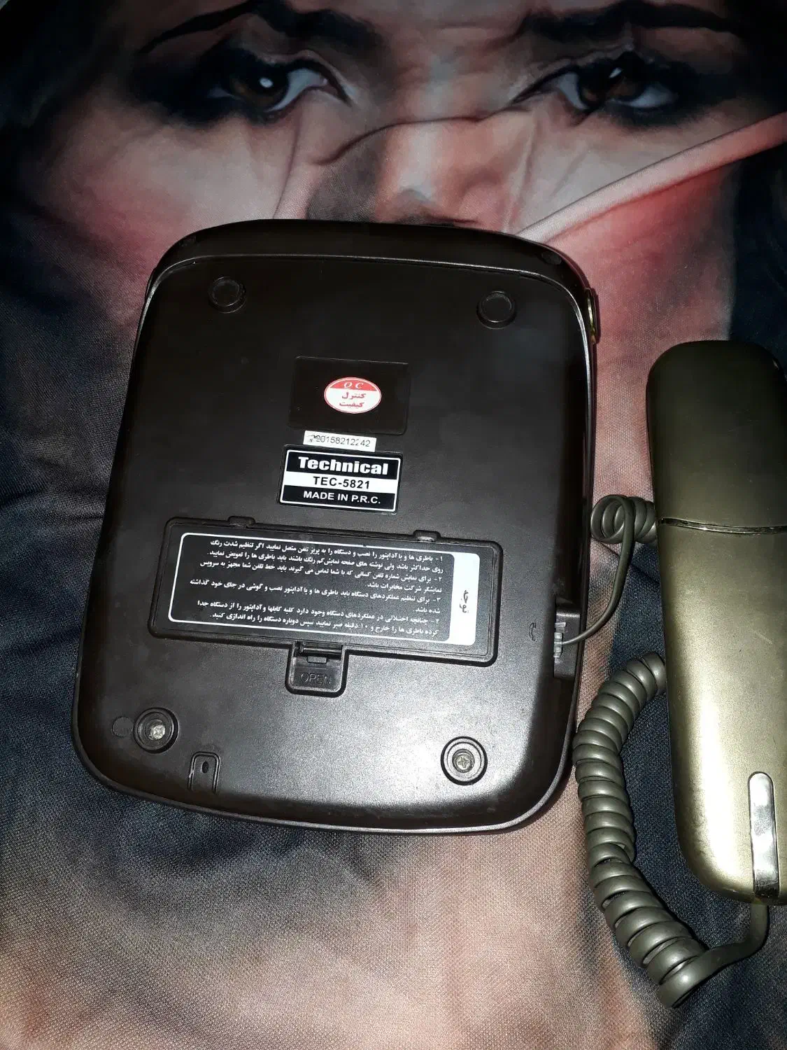 تلفن تکنیکال مدل TEC-5821 عدد|تلفن رومیزی|ری, شهادت|دیوار