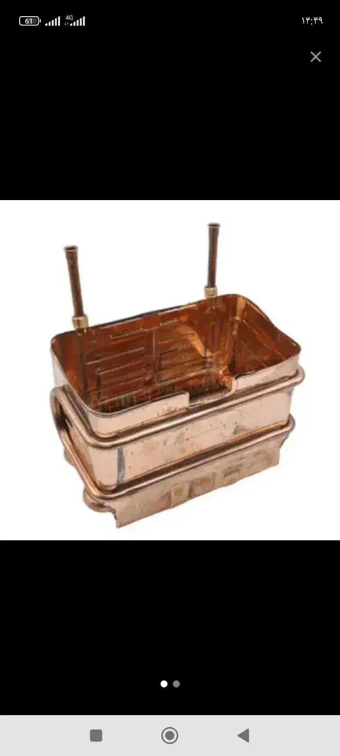 مبدل تمام مسی شرکتی بوتان|آبگرمکن، پکیج، شوفاژ|بومهن, |دیوار