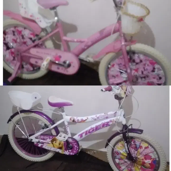 دوچرخه دخترانه سایز ۲۰  یا ۲۲ در حدنو|دوچرخه، اسکیت، اسکوتر|محمدشهر, شهرک چمران|دیوار