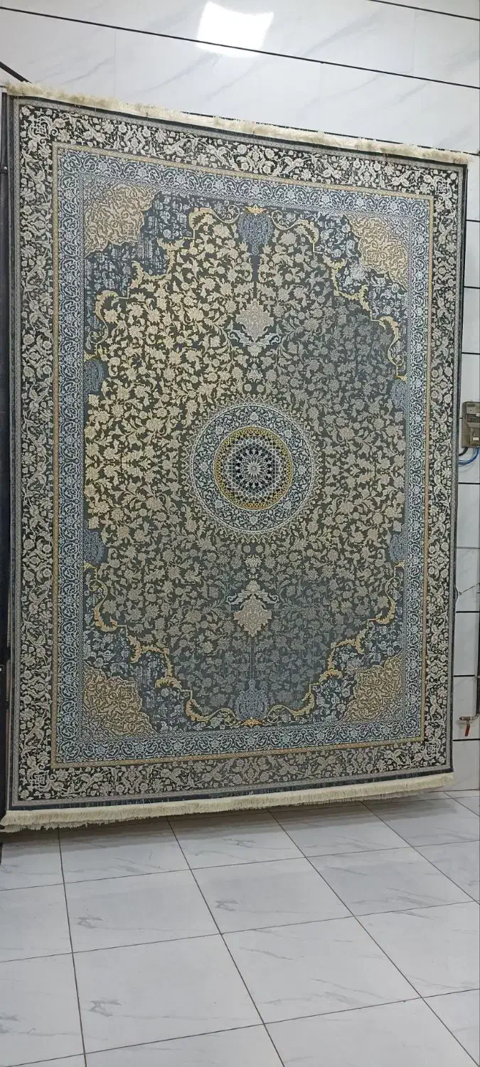 دو تخته فرش 9 متری 1200 شانه آکبند|فرش|قزوین, |دیوار