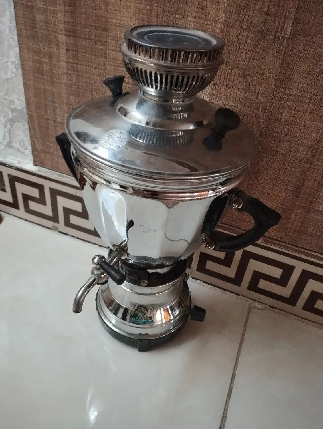 سماور ۴ لیتری|سماور، چای‌ساز، قهوه‌ساز|کرمانشاه, |دیوار