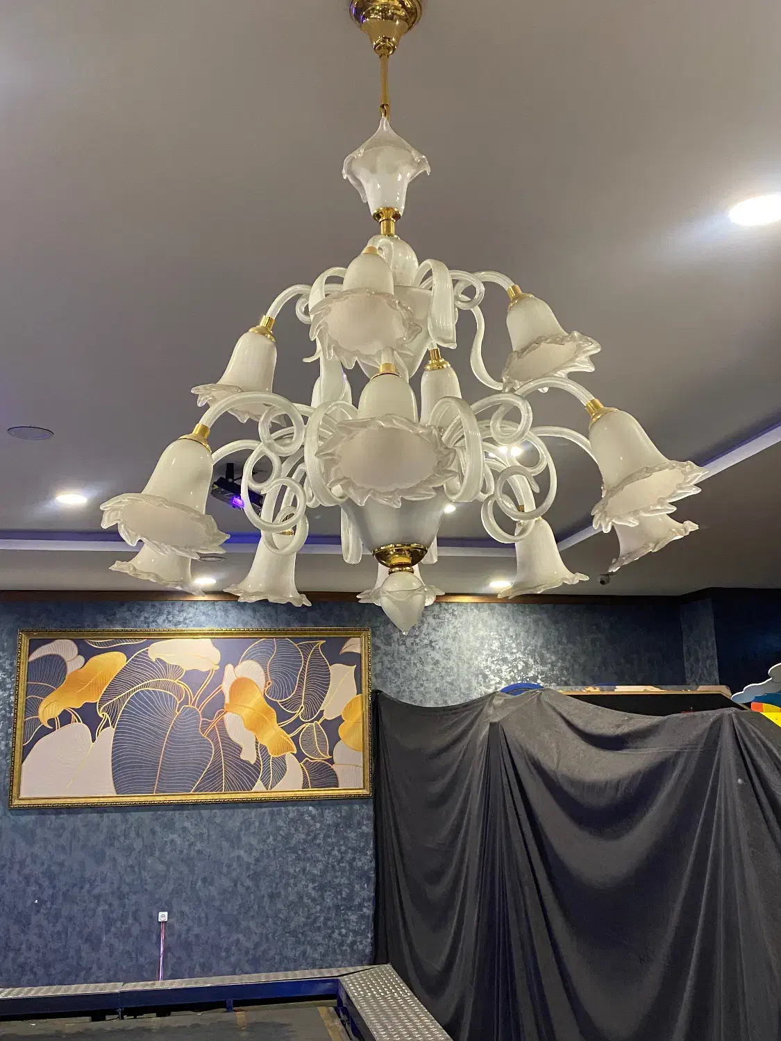 لوستر اوپال وارداتی|لوستر و چراغ آویز|ارومیه, |دیوار