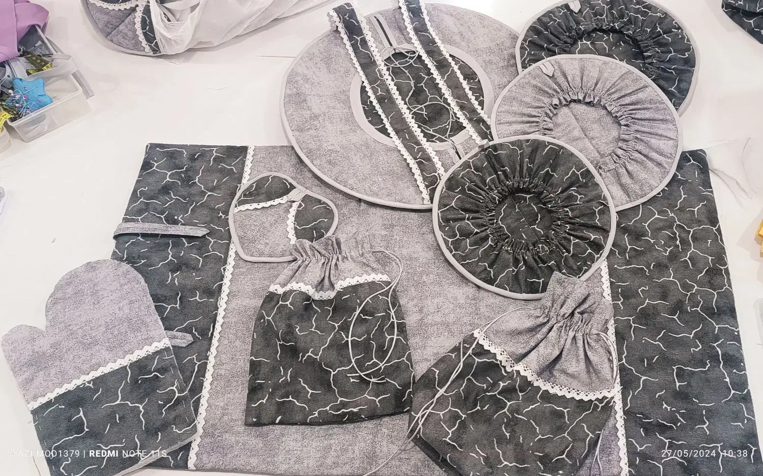 سرویس اشپزخانه|سفره، حوله، دستمال آشپزخانه|آباده, |دیوار