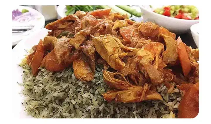 پلو و چلو|خوردنی و آشامیدنی|شیراز, میانرود|دیوار