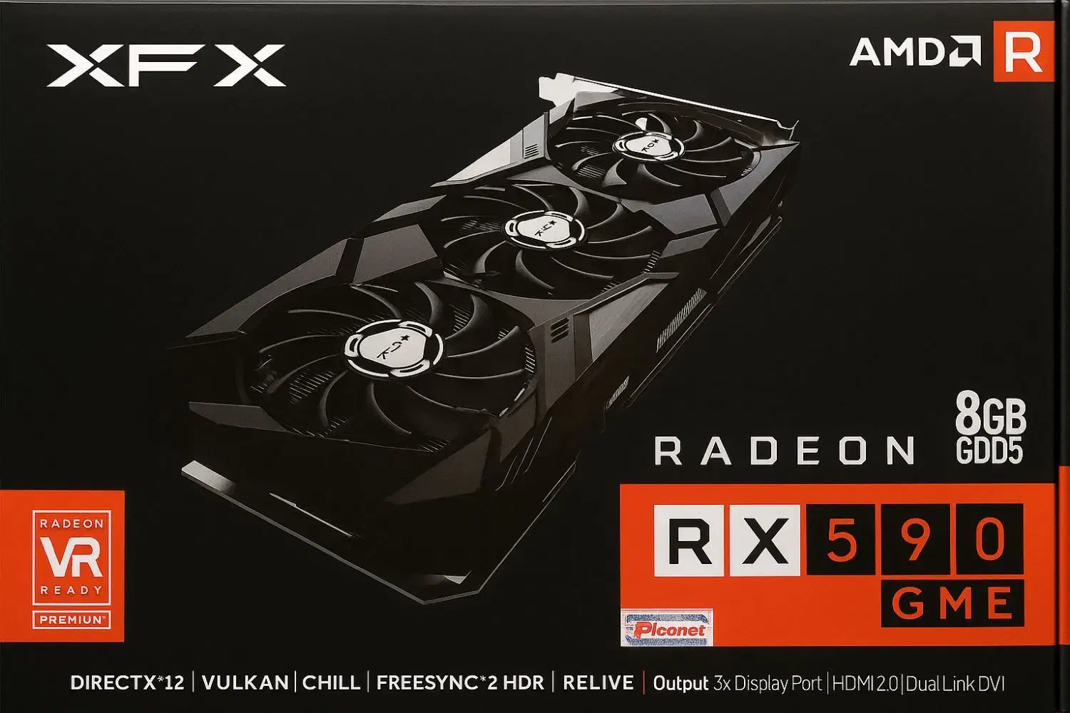 فروش کارت گرافیک RX590 8GB|قطعات و لوازم جانبی رایانه|قزوین, |دیوار