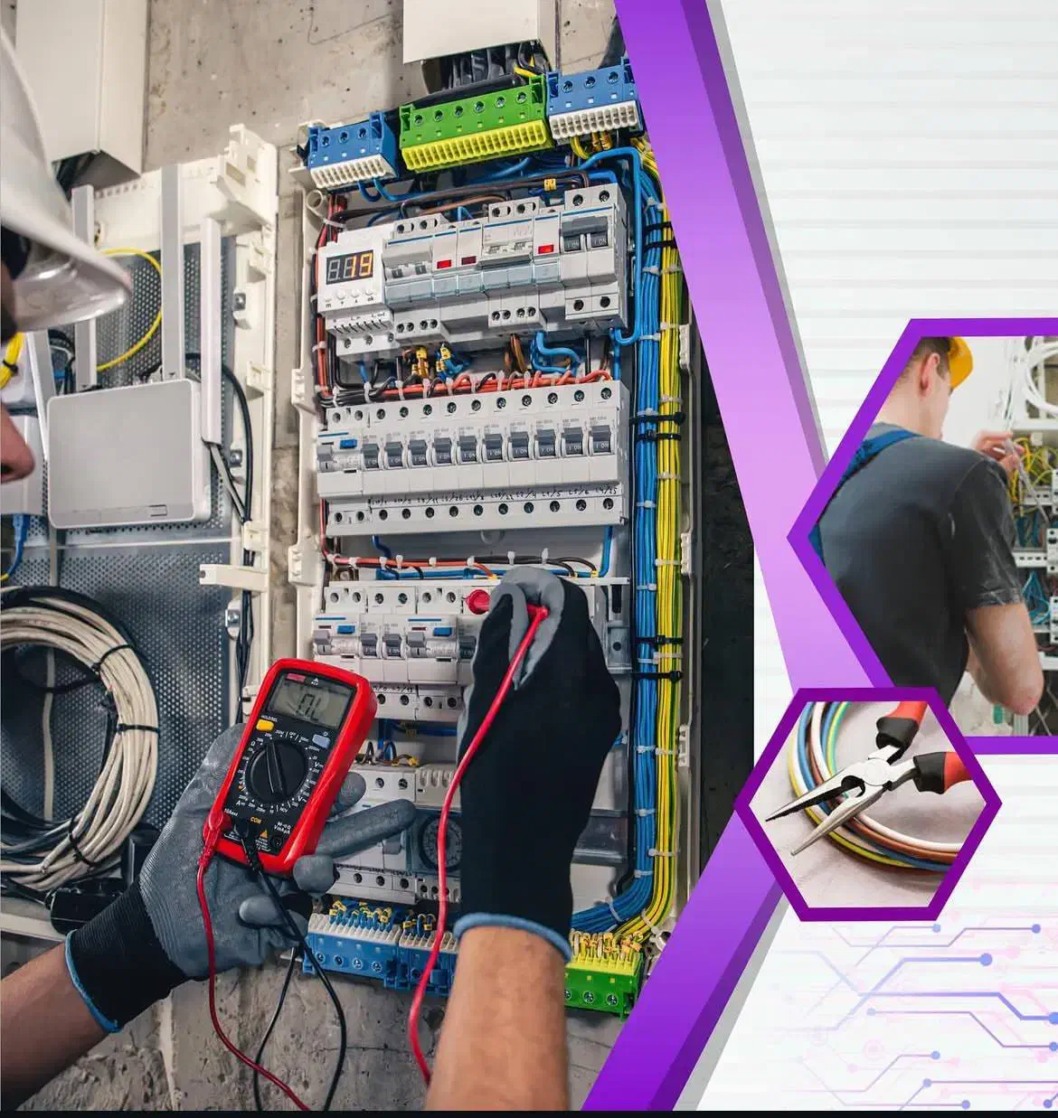 برق کار ساختمان صنعت نورپردازی لاینر(برقکار)|خدمات پیشه و مهارت|سنندج, |دیوار