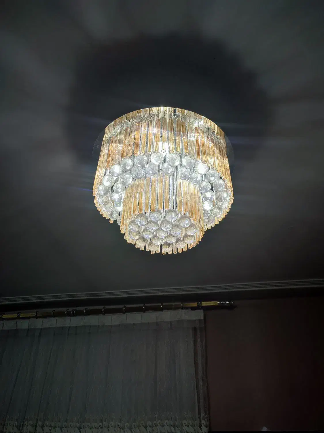 لوستر|لوستر و چراغ آویز|خوی, |دیوار