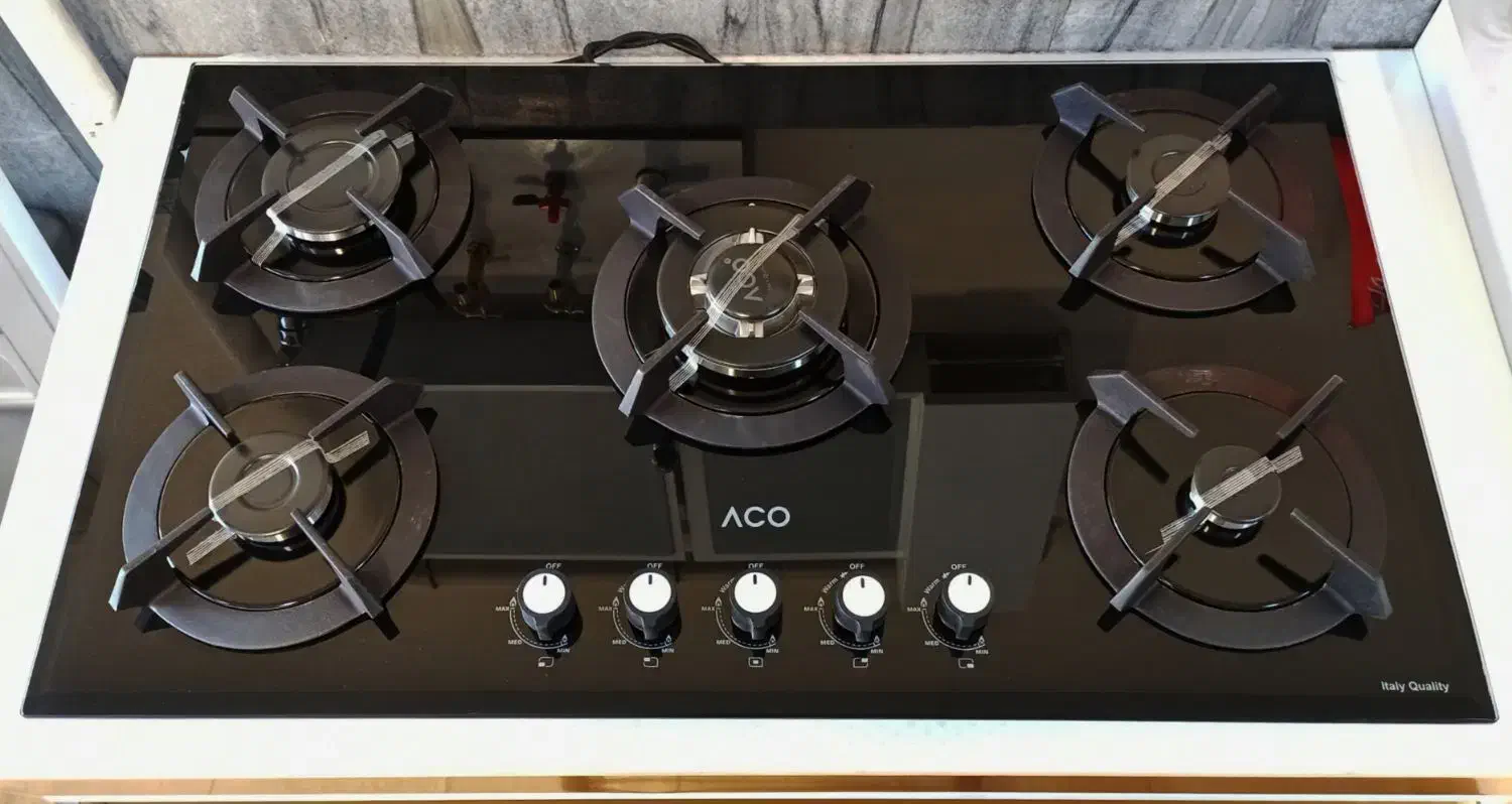 اجاق گاز صفحه ای شیشهای و استیل ، استاندارد (ACO)|اجاق گاز و لوازم برقی پختوپز|قم, شاه ابراهیم|دیوار