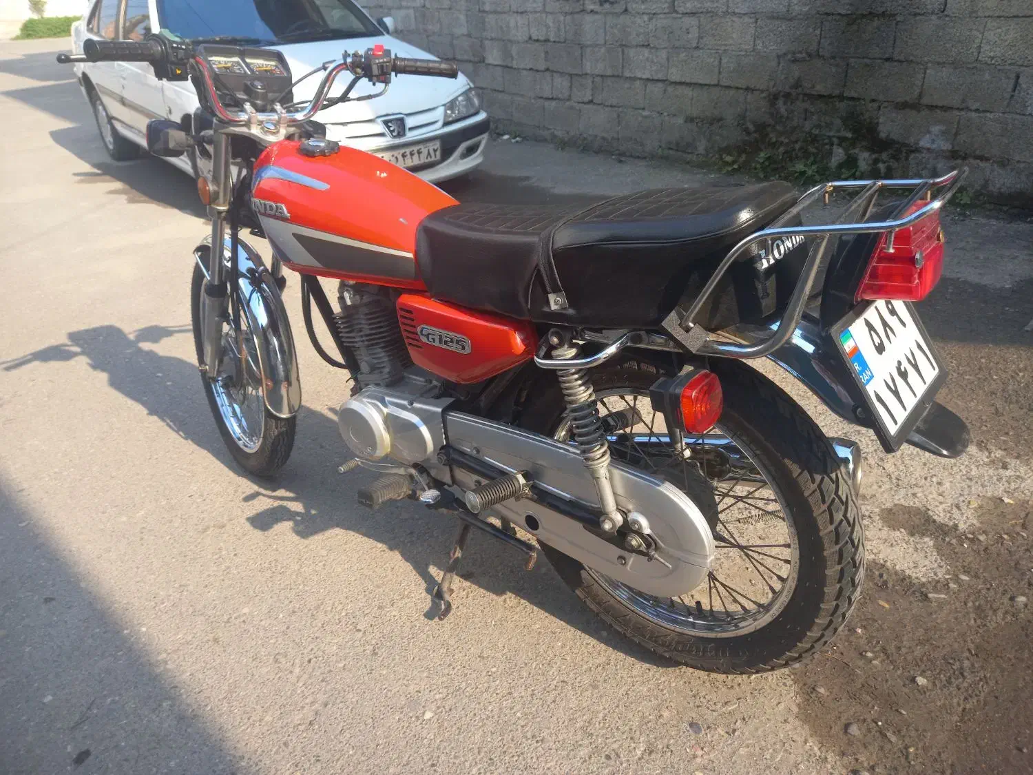 موتور۱۲۵ مدل ۸۹|موتورسیکلت|قائم‌شهر, |دیوار
