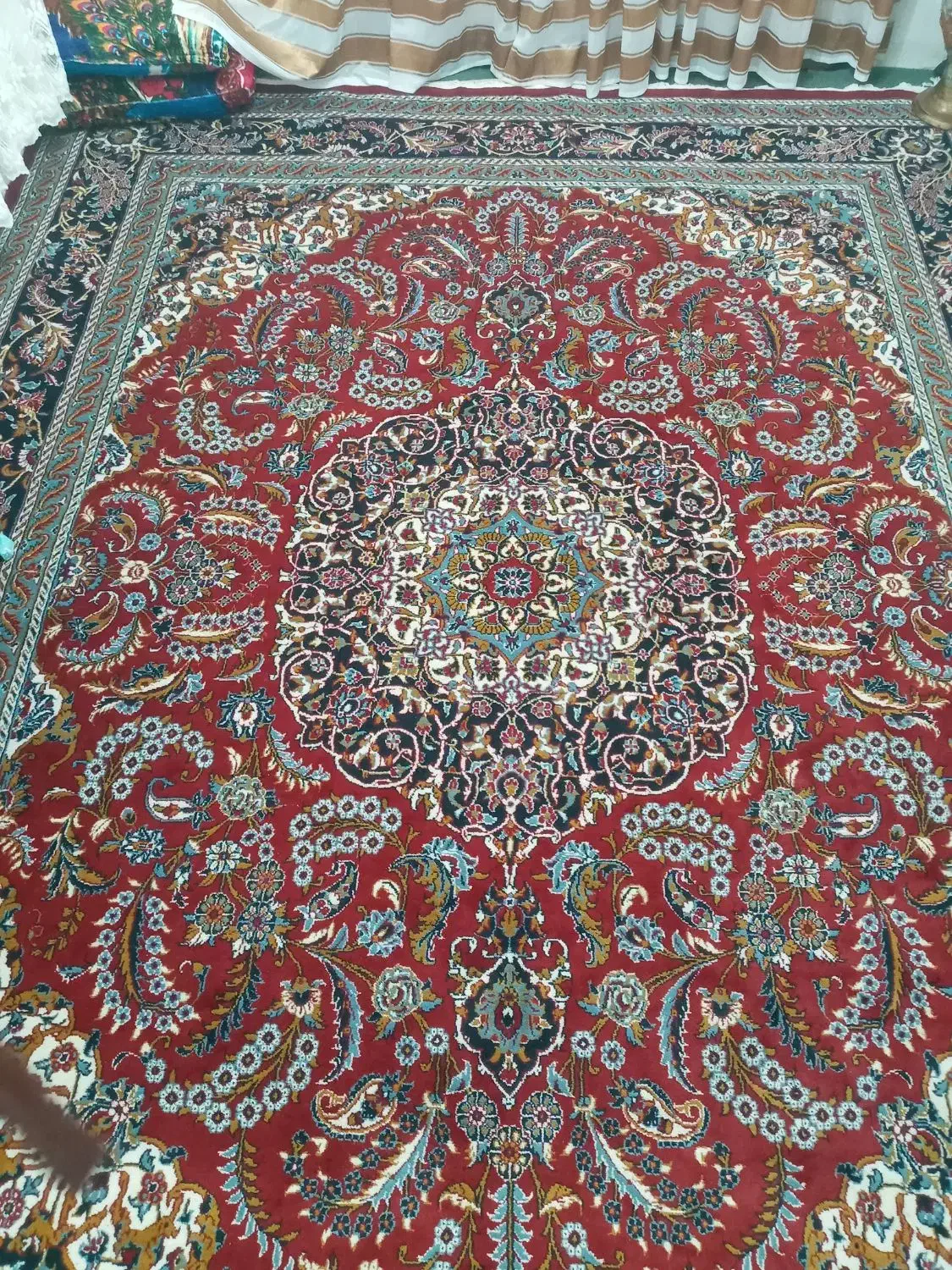 فرش|فرش|قائن, |دیوار