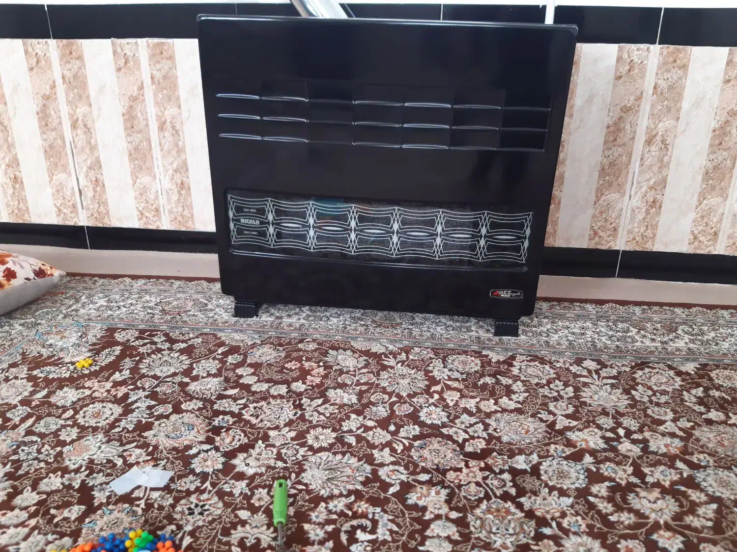 بخاری نیک آلا اصل در حد نو|بخاری، هیتر، شومینه|پیرانشهر, |دیوار