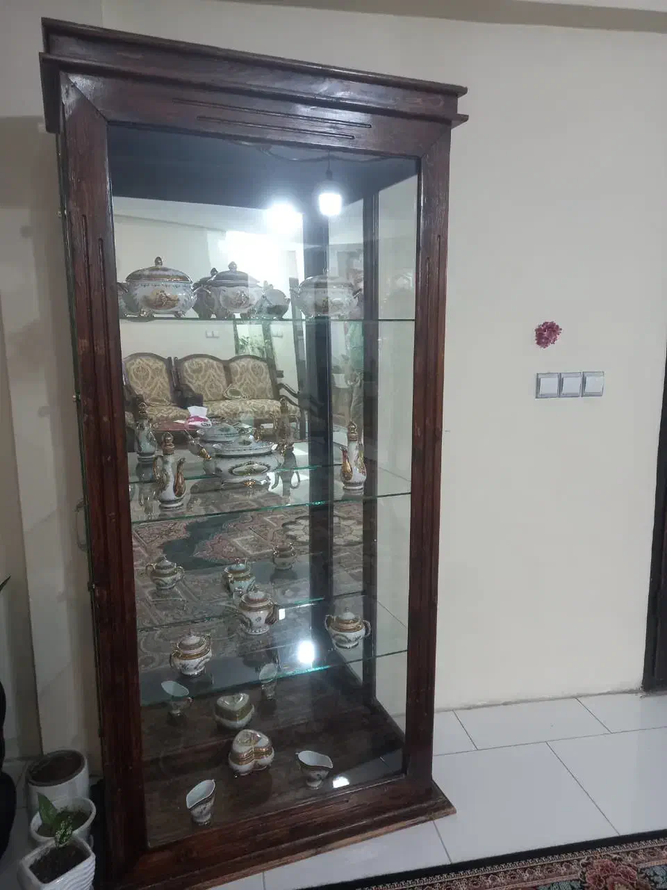 ویترین چوب نرات|بوفه، ویترین، کنسول|چالوس, |دیوار