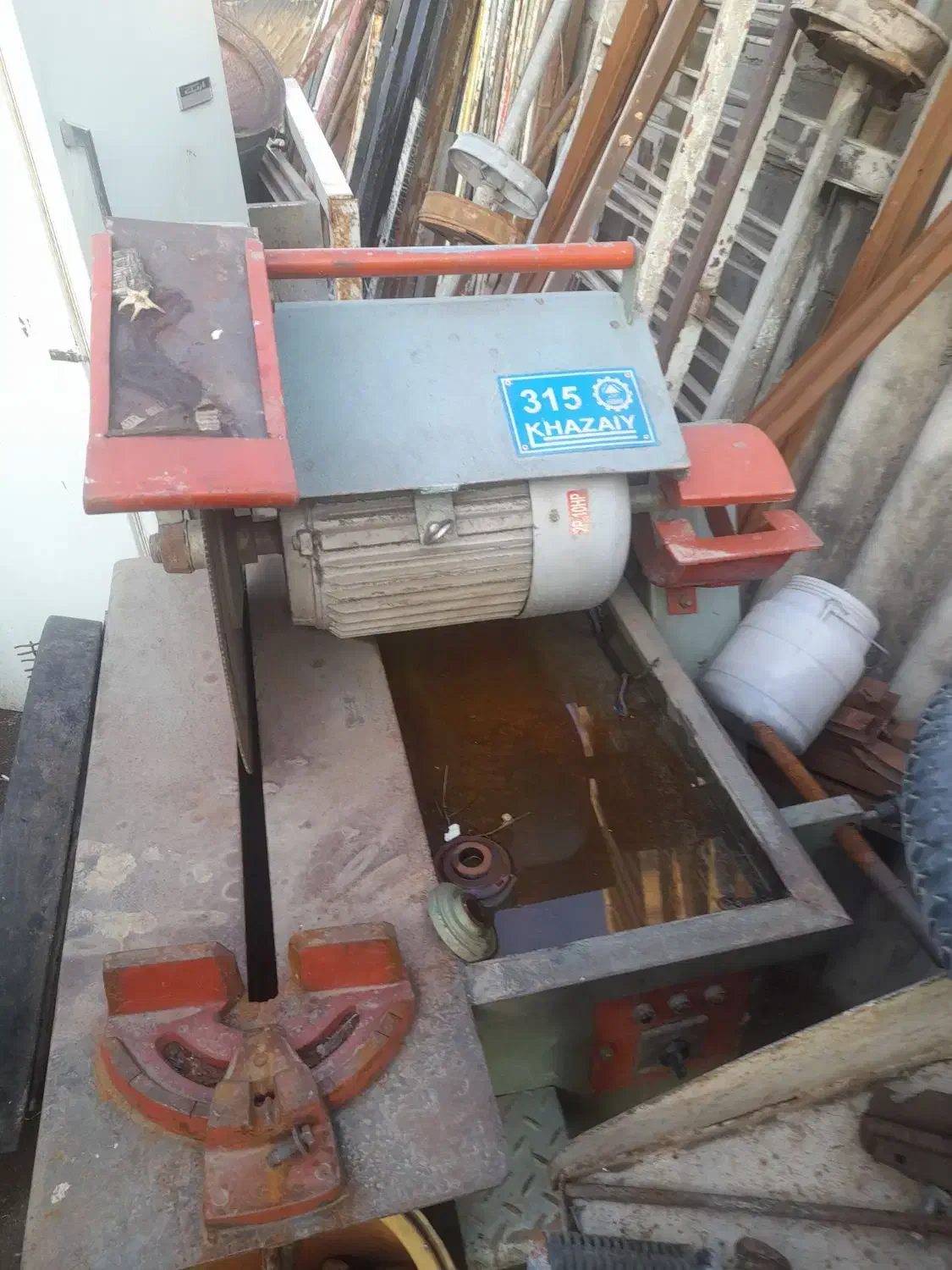 اره آتشی سه فاز در حد نو با کابل ۳۰ متری|ماشینآلات صنعتی|عجب شیر, |دیوار