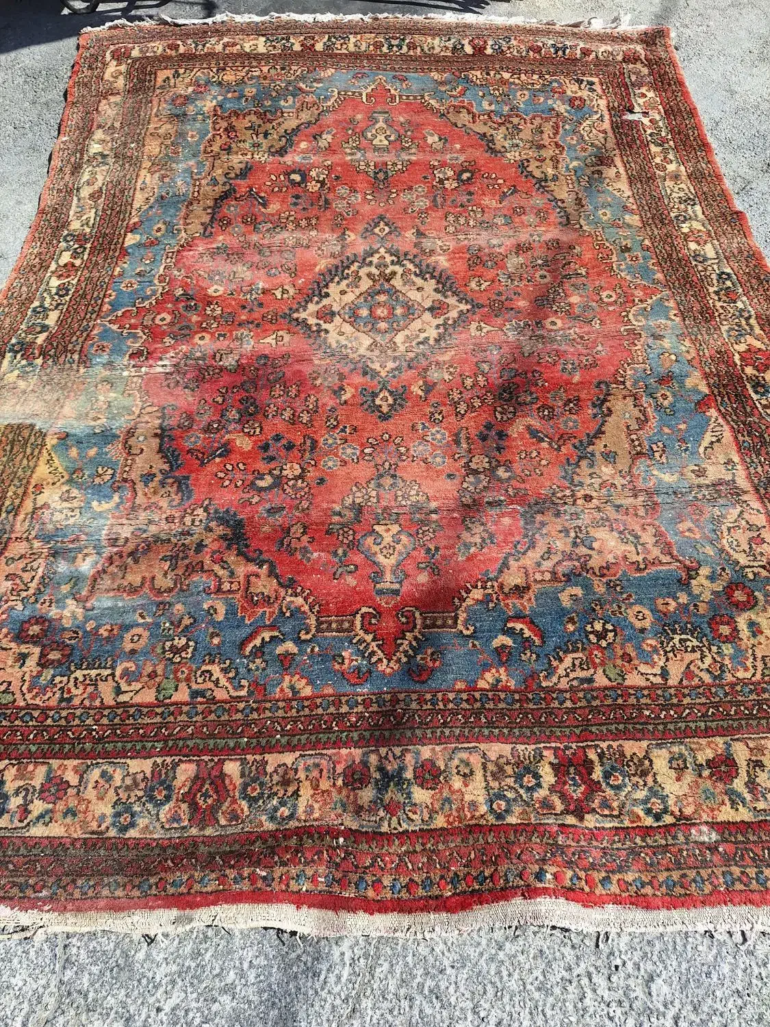 فرش ۱۲ متری دستباف|فرش|بیجار, |دیوار