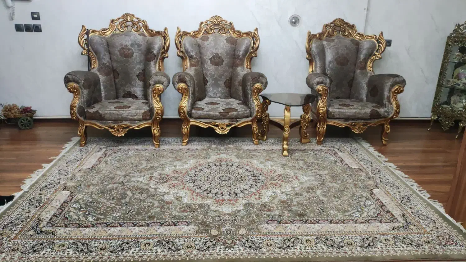 مبل سلطنتی|مبلمان خانگی و میز عسلی|میاندوآب, |دیوار
