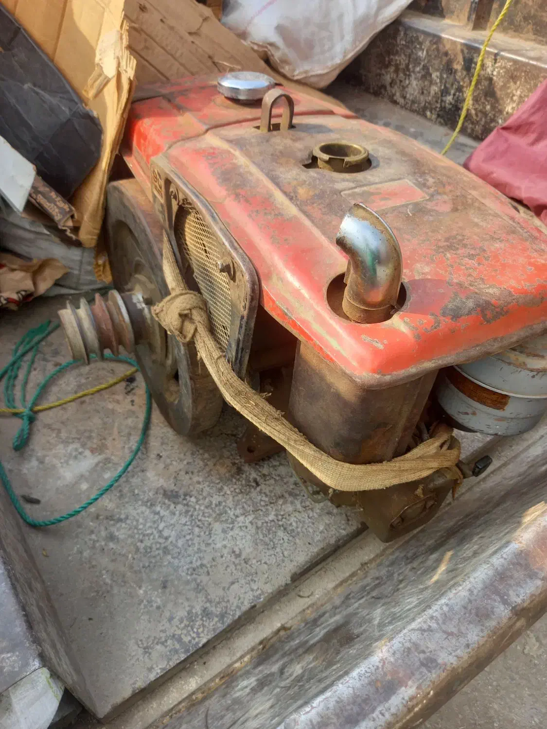 موتور میتسوبیشی ۹ اسب سالم|ماشینآلات صنعتی|رشت, آتشگاه|دیوار