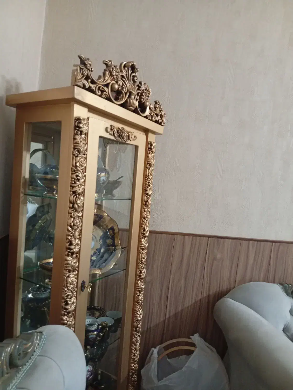 گنجه|بوفه، ویترین، کنسول|مشهد, مقدم|دیوار