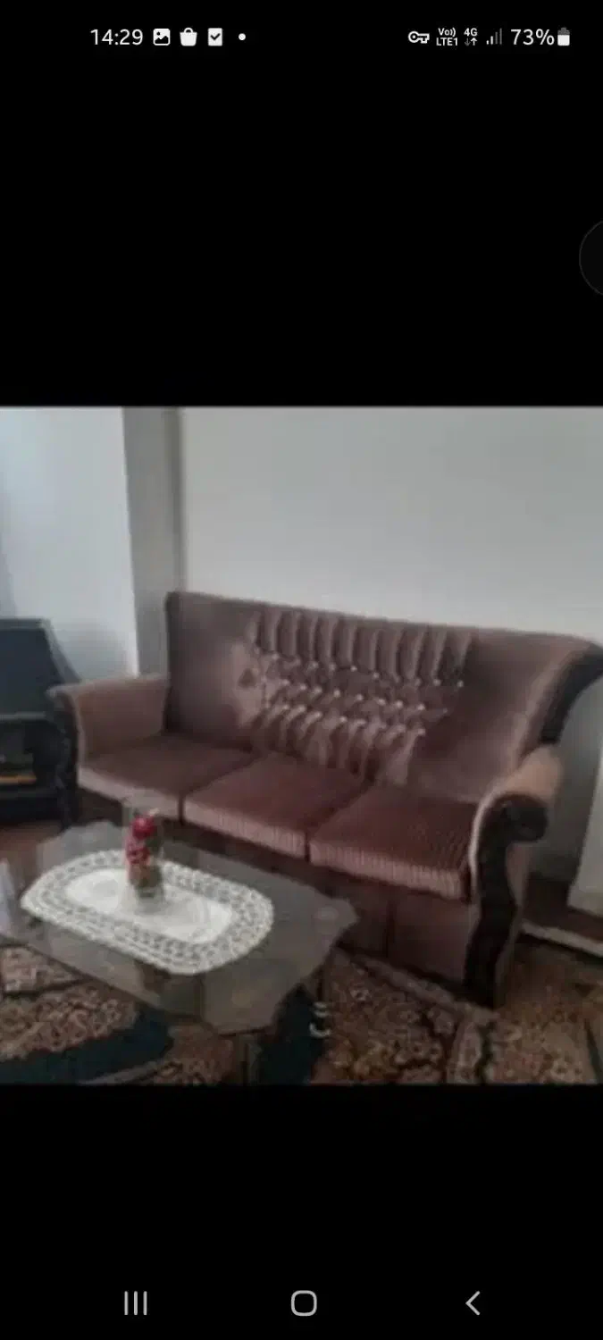 فروش مبلمان قهوه ای سالم و تمیز|مبلمان خانگی و میز عسلی|شاهرود, |دیوار