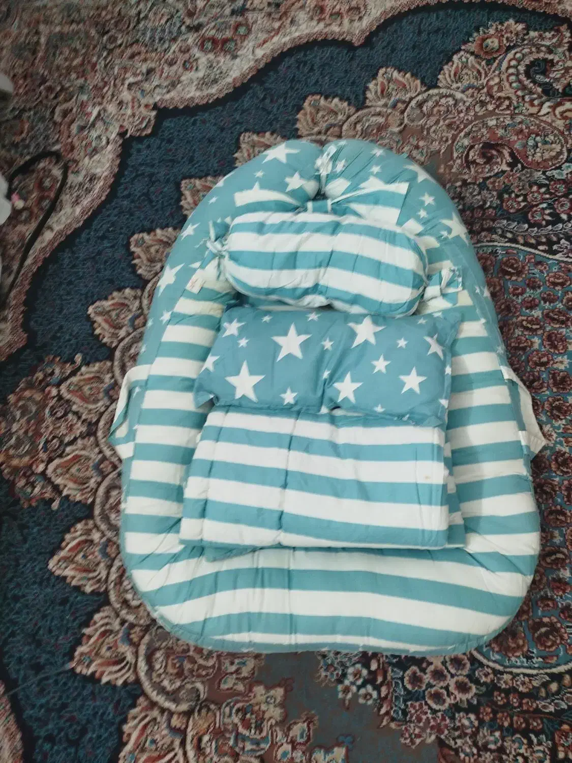 تشک گاردار همراه باپتووبالش  وقنداق وتشک نو|اسباب و اثاث بچه|پاکدشت, پاکدشت (مامازند)|دیوار