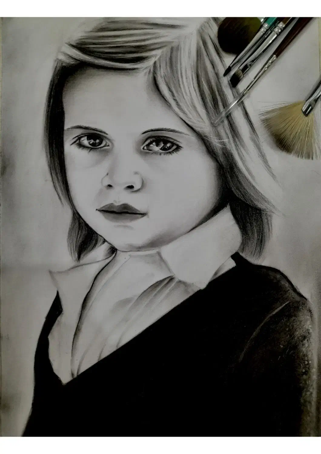 طراحی سیاه قلم|تابلو، نقاشی، عکس|کرمان, |دیوار