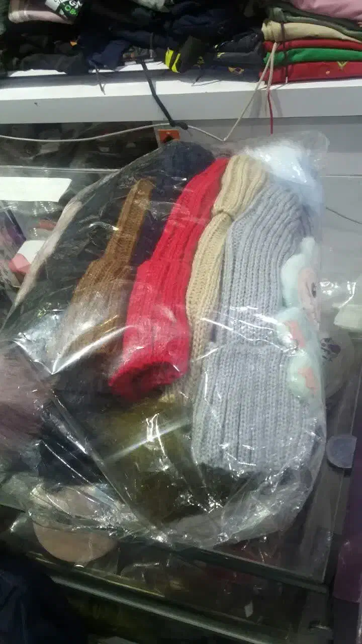 کلاه و شالگردن لبوبو،کلاه تک،هدبند،جوراب،شلوار گرم|کفش و لباس بچه|مشهد, کوی المهدی|دیوار