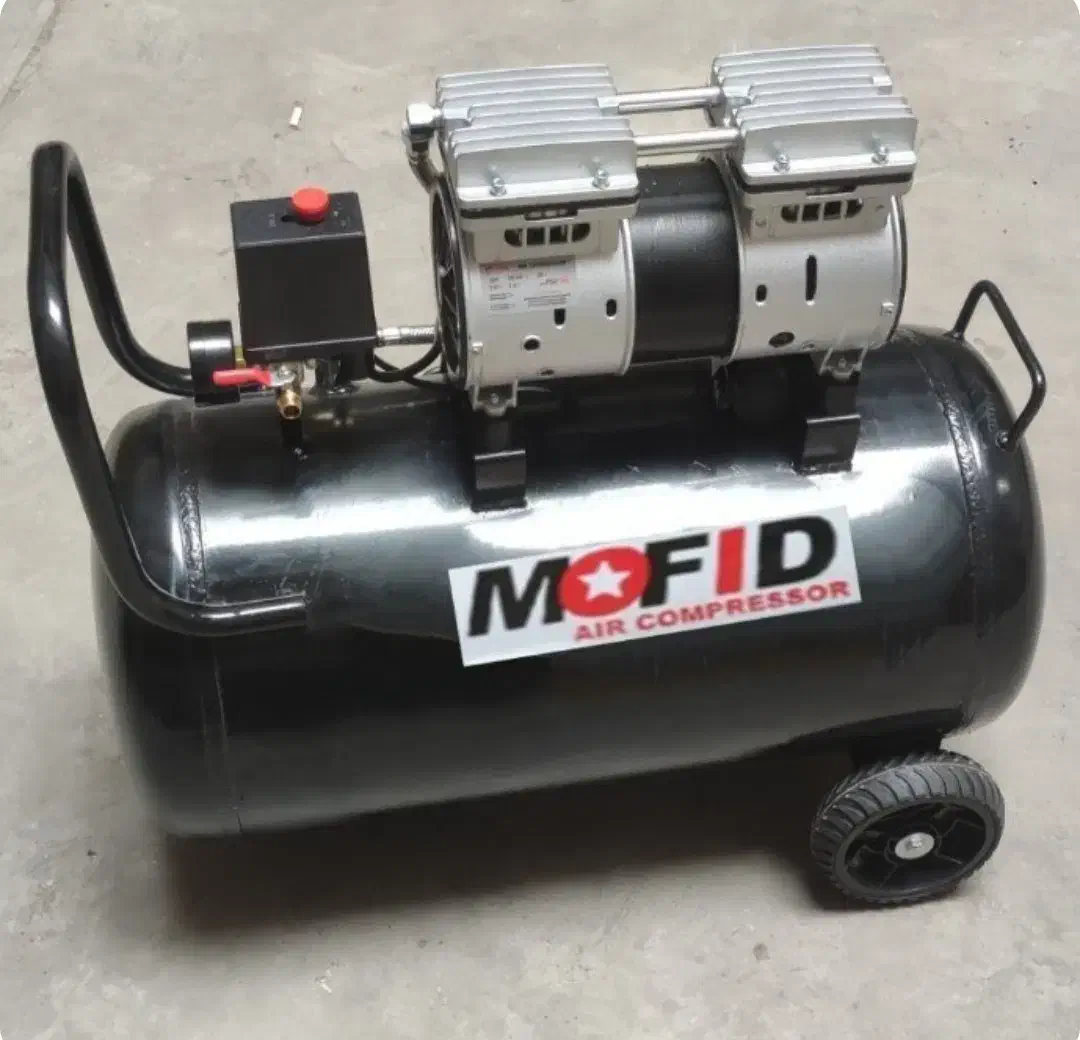 کمپرسور باد سایلنت ۵۰لیتری درحد نو|ابزارآلات|ابهر, |دیوار