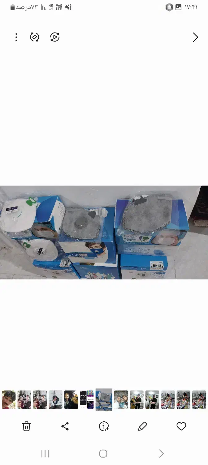 ماماسک فیلتر داردستکش پلاستیکی یکبار مصرف|پزشکی|اراک, |دیوار