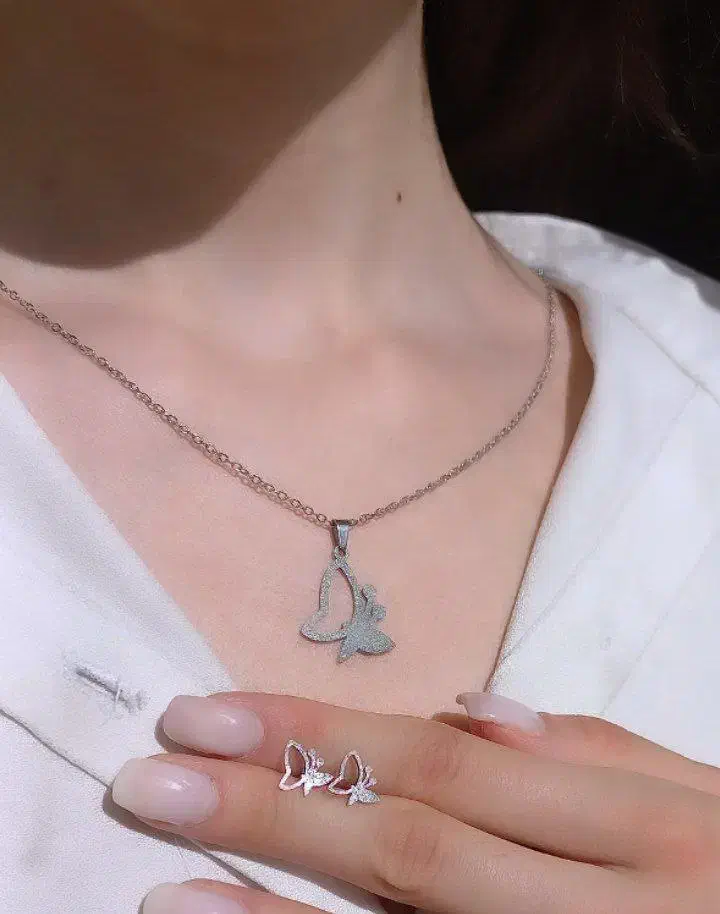 نیم ست های زنانه استیل رنگ ثابت بمناسبت روز مادر|بدلیجات|شاهینشهر, فردوسی|دیوار