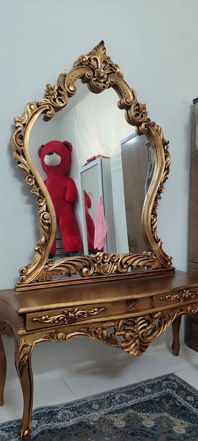 آینه کنسول|بوفه، ویترین، کنسول|مشهد, شهید قربانی|دیوار