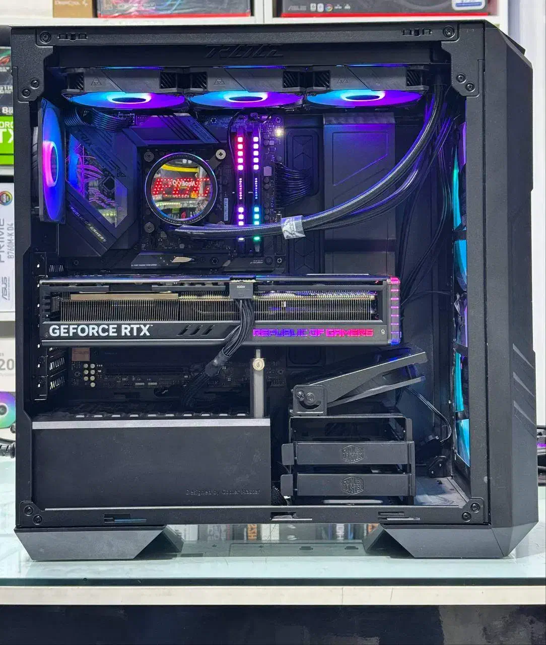 سیستم i9 نسل 14 و ROG 4080 SUPER|رایانه رومیزی|مشهد, ارشاد|دیوار