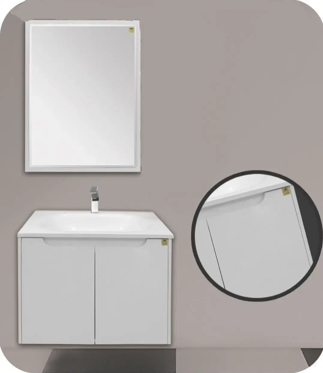 روشویی تمام ‌پی وی سی Glanz|لوازم سرویس بهداشتی|شاهرود, |دیوار