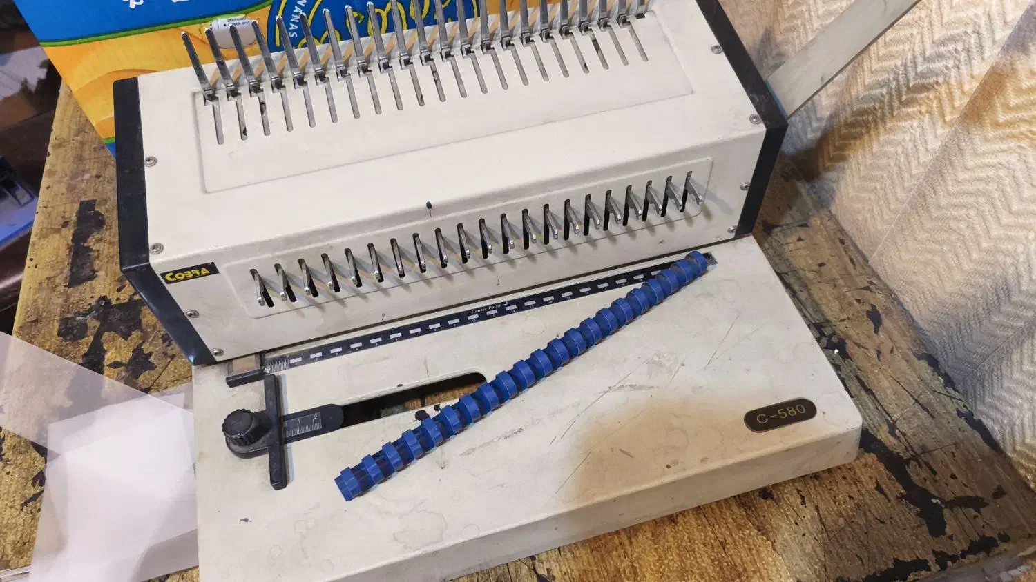 دستگاه صحافی فنر زن پلاستیکی|پرینتر، اسکنر، کپی، فکس|دورود, |دیوار