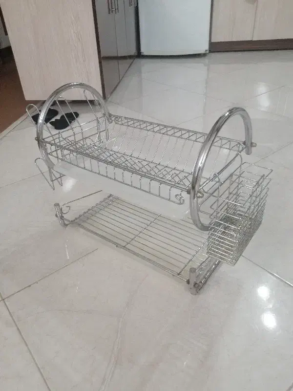 جاظرفی استیل|آب‌چکان و نظم‌دهنده ظروف|چناران, |دیوار