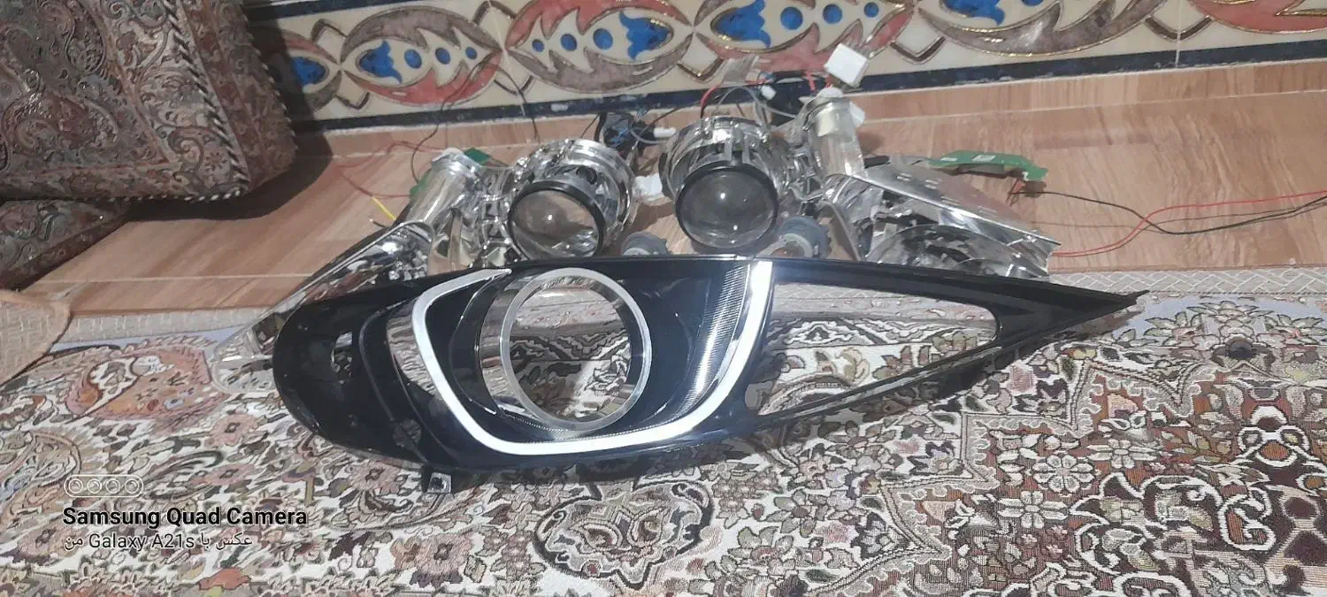 لنز پایه h7 و منبع B520|لامپ و چراغ|قزوین, |دیوار