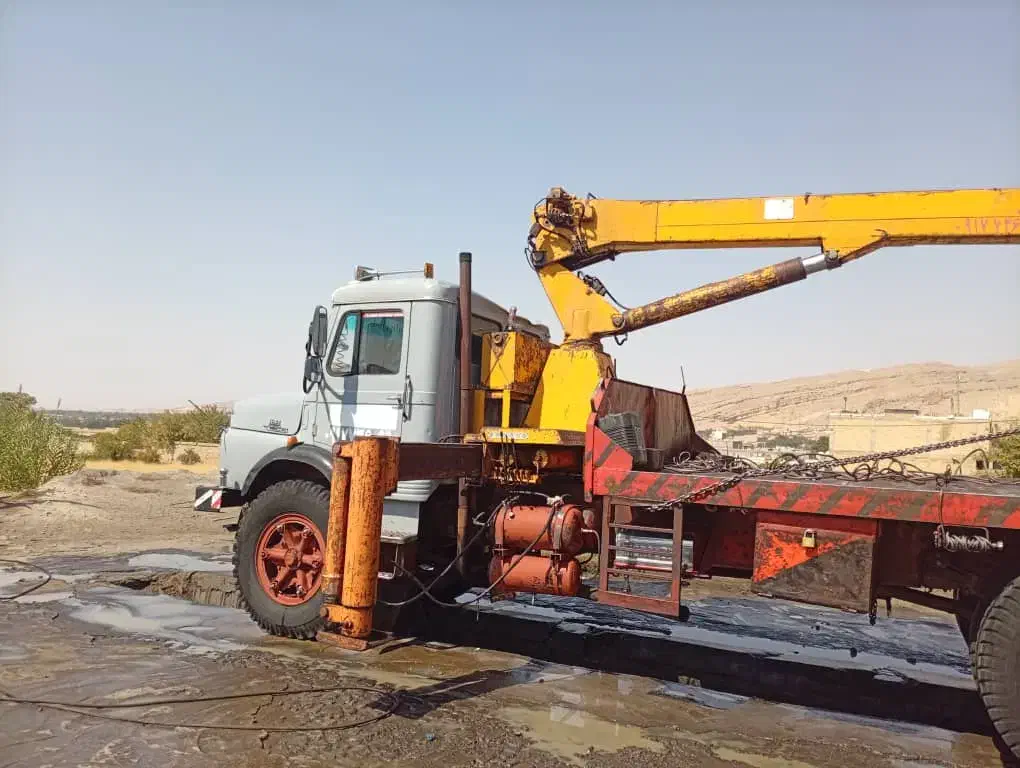 فروش بنز تک جرثقیل کفی دارمدل ۴۶|خودرو سنگین|تهران, خاوران|دیوار