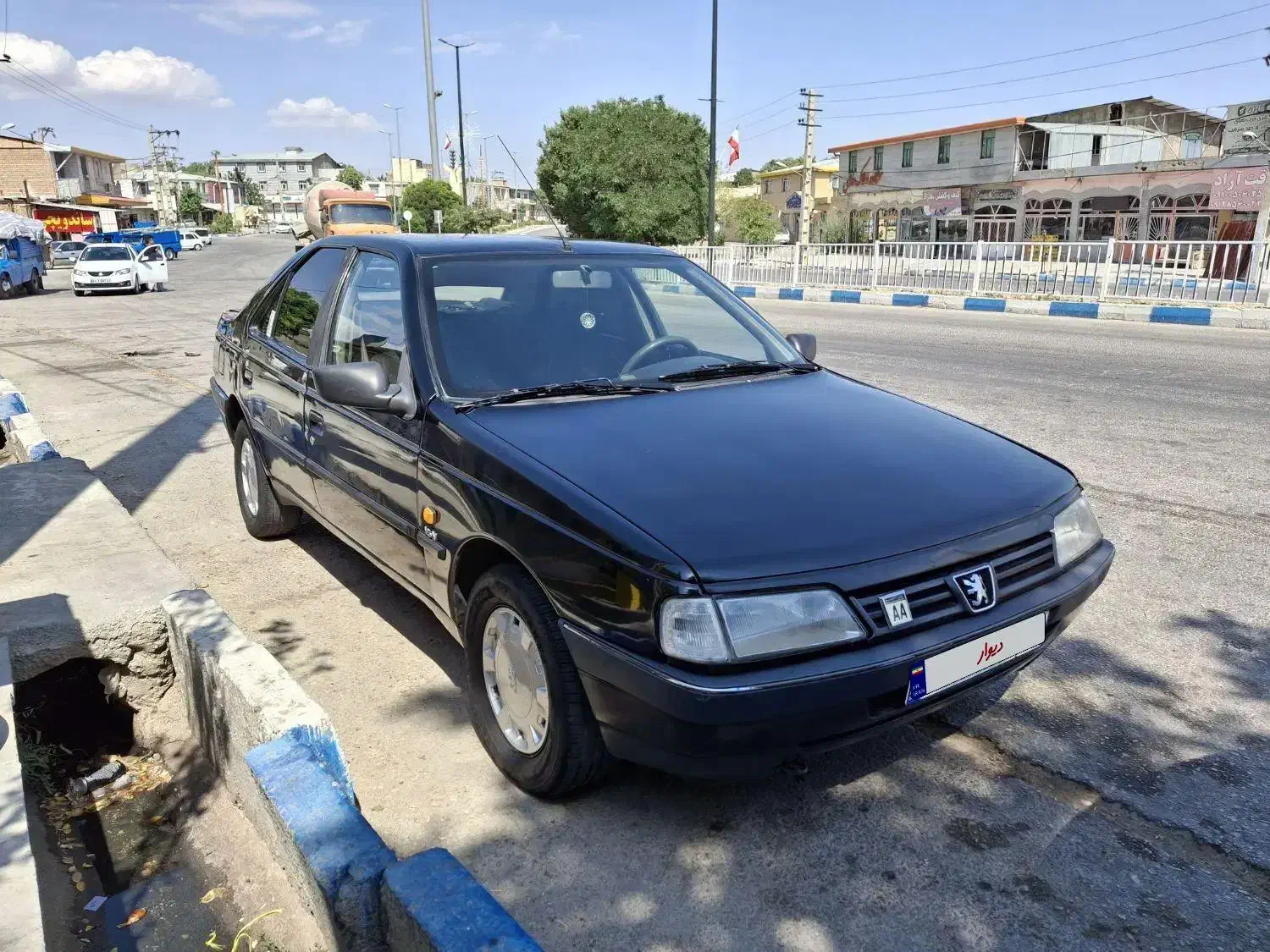 پژو405مشکی مدل1385|خودرو سواری و وانت|نوبران, |دیوار