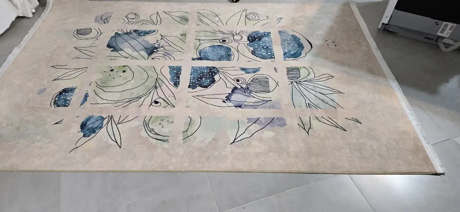 فرش بسیار شیک و زیبا|فرش|کرمان, |دیوار