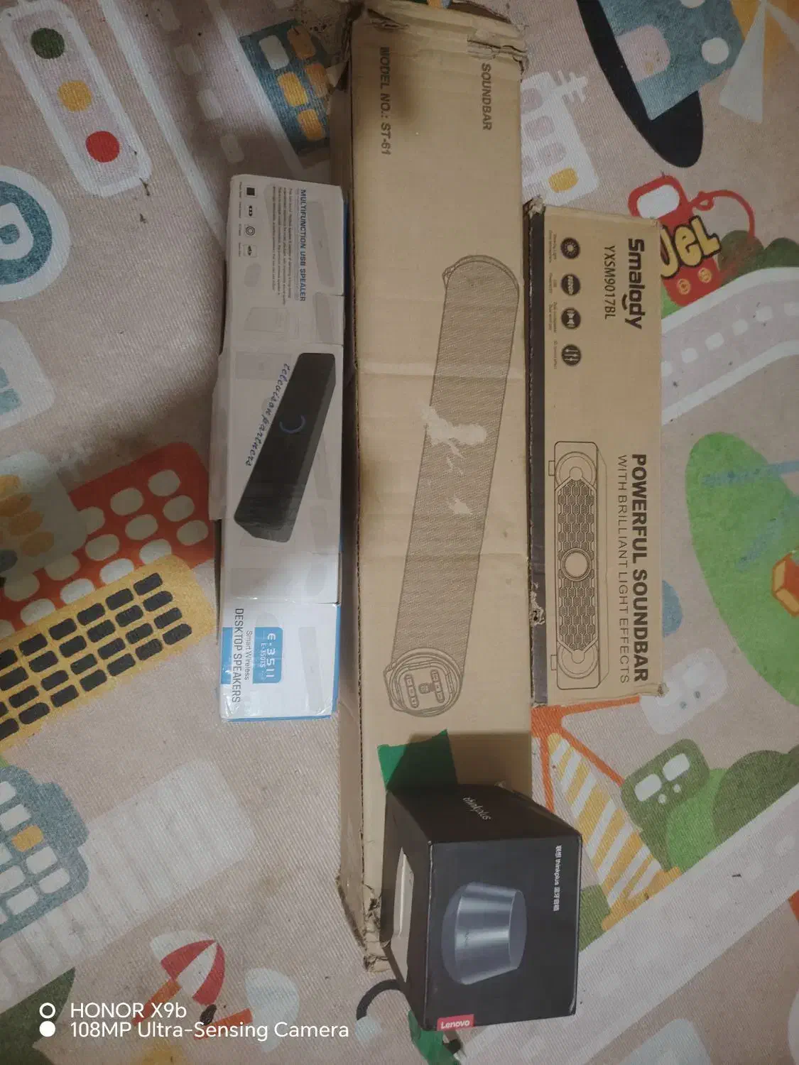 4عدد اسپیکر و سندبار با سیم وبی سیم|سیستم صوتی خانگی|سقز, |دیوار