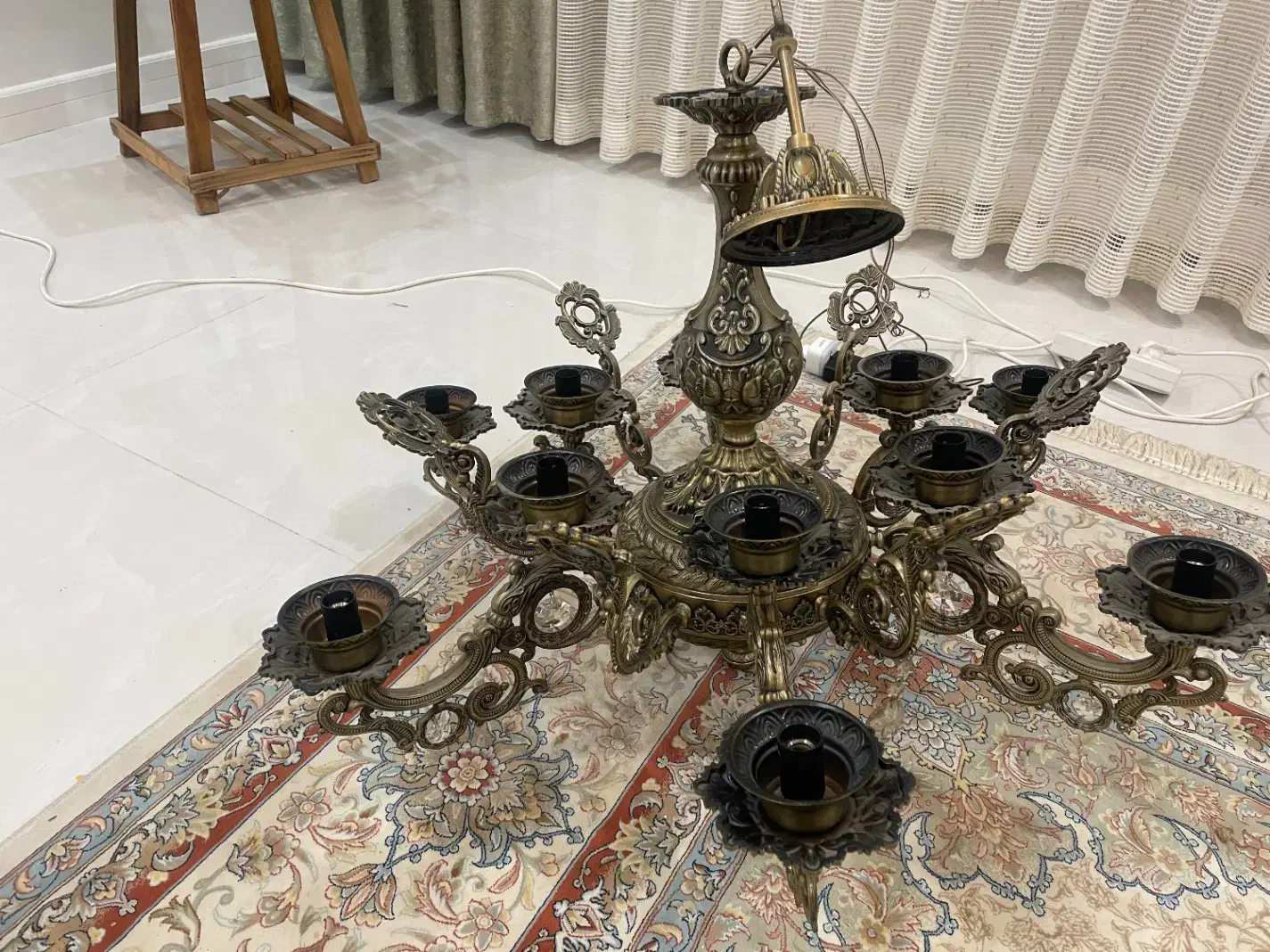 لوستر|لوستر و چراغ آویز|مشهد, الهیه|دیوار