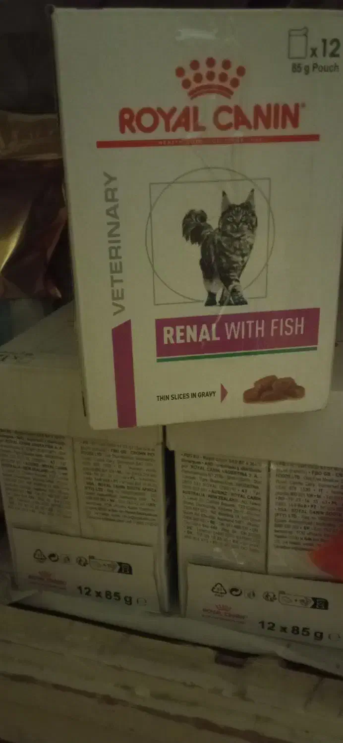 غذای گربه رویال سلکت رنال و پوچ ماهی|لوازم جانبی حیوانات|تهران, قیطریه|دیوار