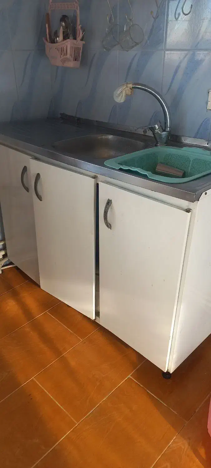 آبچکان و ظرفشویی فلزی|آب‌چکان و نظم‌دهنده ظروف|سبلان, |دیوار