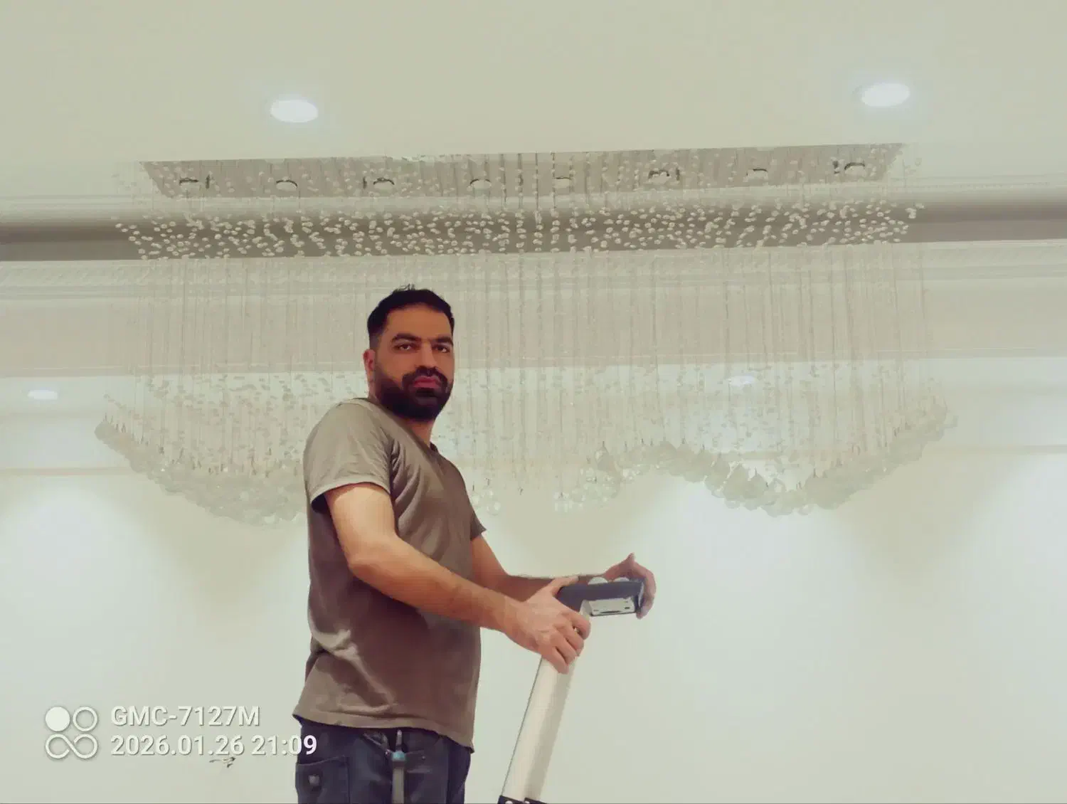 لوستر سانتی|لوستر و چراغ آویز|قیامدشت - خاورشهر, |دیوار